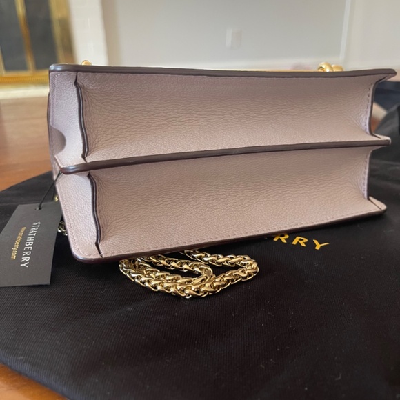 Strathberry East/West Mini Leather Crossbody Bag - Picture 7 of 9